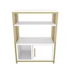 Conceptum Hypnose Polica 60?x80x29,6cm Belo-Zlatna