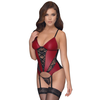 Cottelli Basque 2632802 Red XL