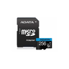 MICRO SD.256GB AData + SD adapter AUSDX256GUICL10A1-RA1