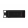 KINGSTON USB-C flash DT70/256GB 256GB DataTraveler crni