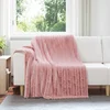 Vidaxl Obloge 6 pcs Roza 200 x 150 cm Flis