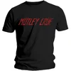 Motley Crue Unisex majica Distressed Logo S