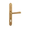 Okovje za vrata TWIN ALT WIEN PW 3000 (SM), klika-klika, WC ključ, Twin SM (stara medenina), 90 mm