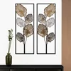 Salim ACH163-5 multicolor dekorativni metalni zidni dodatak set (2 komada)