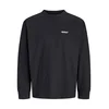 JACK & JONES Majica JORFREDERIKSBERG kremna / črna