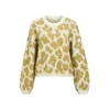 OBJECT Pulover OBJPIPSY svetlo bež/gorčica