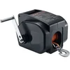 VEVOR Električna vitel za čoln reverzibilna 12V 300W 245x256x196 mm črna
