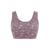 Ulla Popken Nedrček zelena/mauve/magenta/bela