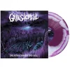 Gates to Hell - Death Comes To All (45 RPM) (Purple And White Swirl Coloured) (LP)