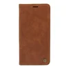 Maska za telefon LEATHER RETRO FLIP za Huawei Honor 50 Lite, Tamnobraon