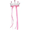 Great Pretenders Kostim za devojčice Princezina tiara Mašna, Roze