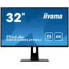 IIYAMA Monitor LED XB3288UHSU-B5 32 VA panel with 4K resolution 3840 x 2160 @60Hz 300 cd/m2 3000:1 3ms HDMI DP USB height, swivel, tilt