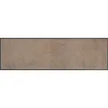 wash+dry PREDPRAŽNIK Taupe 35/120 cm potiskano bež