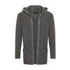 INDICODE JEANS Pletena jopa Graham, siva