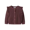 NAME IT Pletena jopa NMFABINNE temno rdeča
