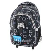 Play Ranac sa točkićima za dečake Joystick Journey Trolley, 49 x 34 x 24 cm, Crni