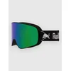 Red Bull SPECT Eyewear RUSH Black Goggle brown with green mirror
