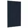 vidaXL Strešni panel 36 pcs Antracit 80 x 45 cm Pocinkano jeklo