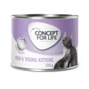 Concept for Life Mum & Young Kittens Mousse - Varčno pakiranje: 24 x 200 g