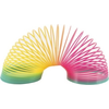 Teddies Spirala/spring mavrična plastika premera 6,5 cm
