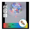 Aigostar - LED Dekorativni lanac sa čepom za flašu 40xLED/3xLR44 4m višebojno