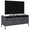 TV ormarić antracit 101,5 x 39 x 43,5 cm hladno valjani čelik