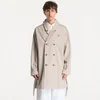 Plašč Nike Club Rules Mens Trench Coat Mink Brown/ Sanddrift/ Ironstone XL