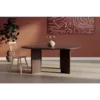 Venture Design Jedilna miza okrogla 180x75 cm rjava