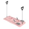 REBEL ACTIVE Kućni set za pilates - višefunkcionalna fitnes sprava 9 u 1, roza boja, model RBA-3069-PK