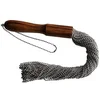 ROUGE Beaded Metal Flogger With Wooden Handle