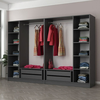 Hanah Home Garderober Kale-5044, 270x210x52 cm, Antracit