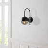 Opviq Zidna lampa E27 Socket, Crno-Siva