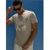 Sinsay - Pamučna majica sa letnjim printom - nude
