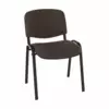 eoshop Pisarniški stol ISO NEW, rjav/črn, kovinsko ogrodje, zložljiv, nosilnost 110 kg