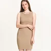 Cropp - Midi haljina s dezenom - nude
