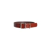 ALEXA LEATHER Ogrlica za pse Stylish, 30mm, Braon