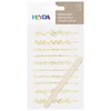 Naljepnice ukrasne bordura heyda 20-37809 23 zlatne blister