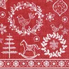 Serviete za decoupage Hygge symbols - 1 kos (Serviete za)