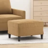 vidaXL Stolček za noge rjav 60x50x41 cm žamet