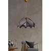 Opviq Luster YL236, 20cm, 35 cm, E27, 60 cm Kabl, Sivi