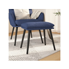 Tabure plavi 45 x 29,5 x 35 cm od tkanine