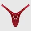 strap-on-me Leatherette Harness Fabulous One Size Red Glossy