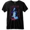 Janis Joplin Floral Frame Black L Majica