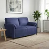 Sofa za dvije osobe Policijska plava 158 x 83 x 95 cm Baršun