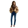 REPLAY Smeđi meki džemper od mohera