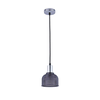 Klausen KL111065 - Luster na sajli REFLECT 1xE27/15W/230V siva/sjajni hrom