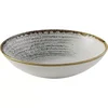 CHURCHILL Homespun Accents Jasper Grey globok krožnik, coupl, premer: 182 mm (12 kos)