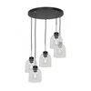 Luster na sajli BOGOTA 5xE27/60W/230V proziran