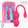 INTOYOU Kyra Pelvic - vibracijska gejša kroglica z upravljanjem prek aplikacije (rožnata)