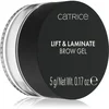 Catrice Lift & Laminate Brow Gel transparentni fiksacijski gel za obrvi odtenek 010 Transparent 5 g